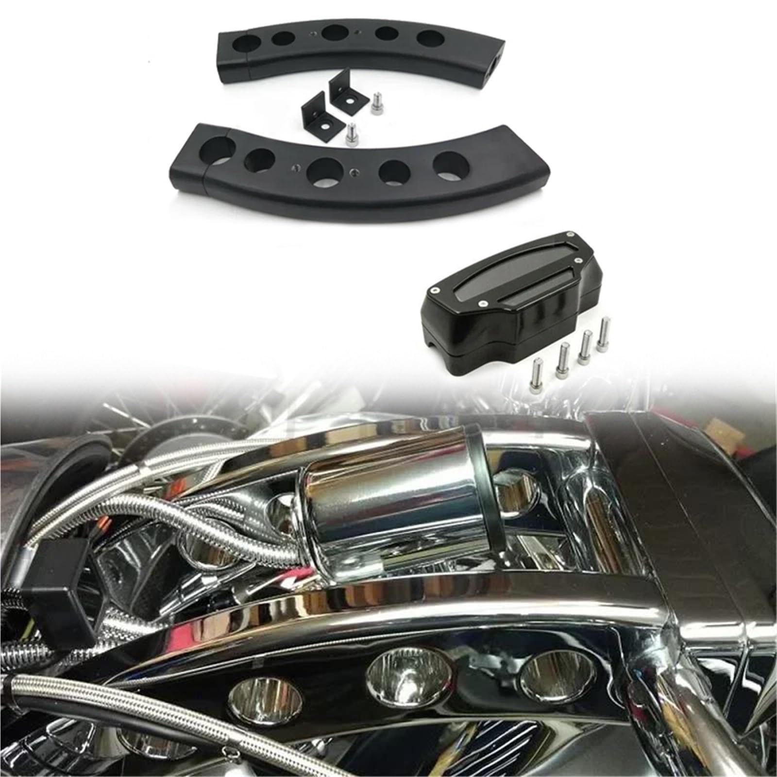 Rehausseurs de guidon Suzuki VZR1800 M109R pontets de guidon moto et support de compteur