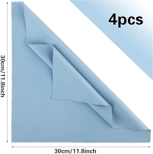 Miniatura 2 de 4 paños de limpieza de microfibra pequeños, paño de limpieza de instrumentos musicales suave sin pelusa para guitarra, violín, piano, latón,