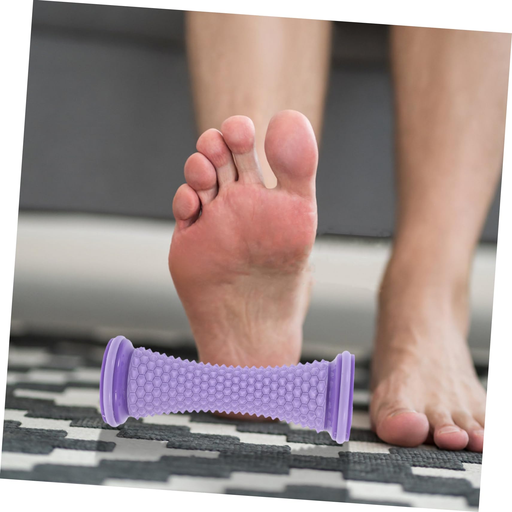 Healeved 2 Stück-pack Tragbare Fußsohlenmassagerolle aus Tpr und Pvc Multifunktionales Fußmassagegerät mit Mehrfachmassage Techniken für Entspannung und Fersenschmerzen