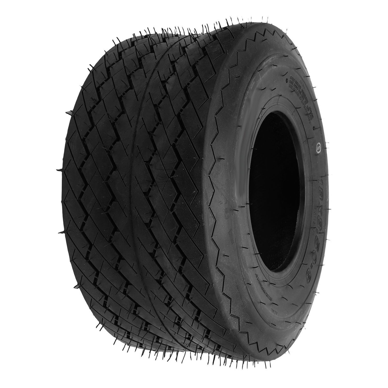 Akozon Trwałe 4 -warstwowe Opony 18x8,50-8 dla Kosiarki, Ciągnik Ogrodowy, darń i Wózki - Opony Zamienne Kosiarki i Wózki