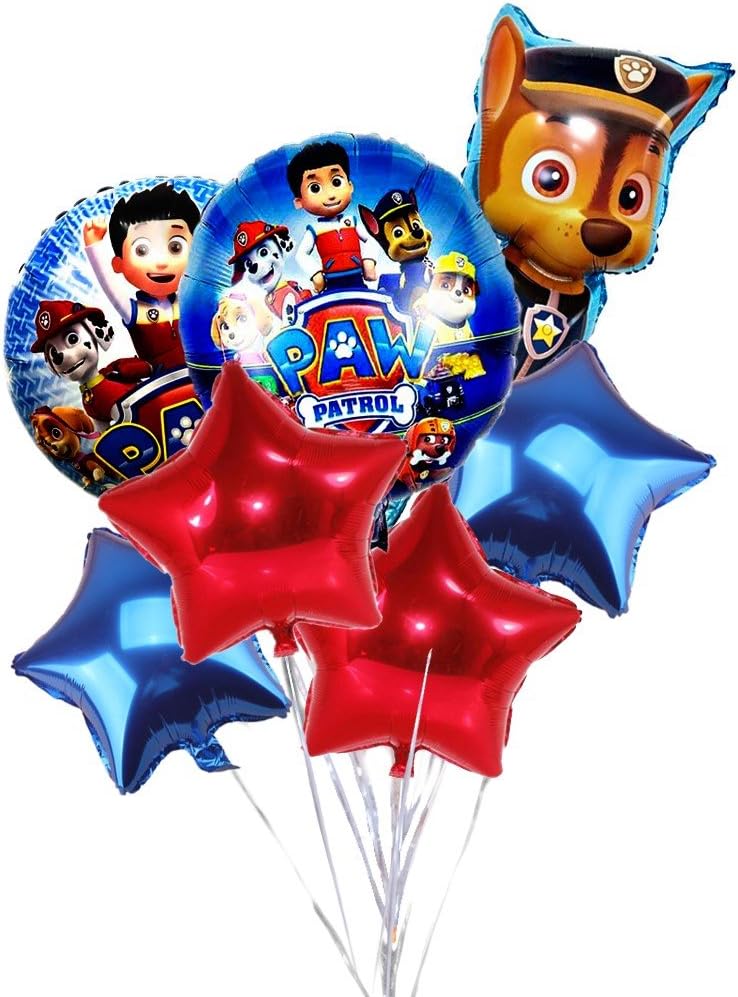 Deluxe eShops Paw Patrol Birthday Balloon Bundle