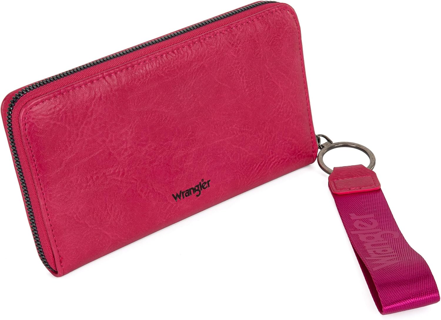 Wrangler Women's Wallets Wristlet Credit Card Wallet Large Capacity Wallets Women RFID Blocking Wallett Woman Pink Wallets for Women - Image 7