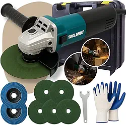 Esmerilhadeira Lixadeira Angular 710w Kit Completo Disco de Corte 220V Profissional Inox 4 1/2 Toolsnut