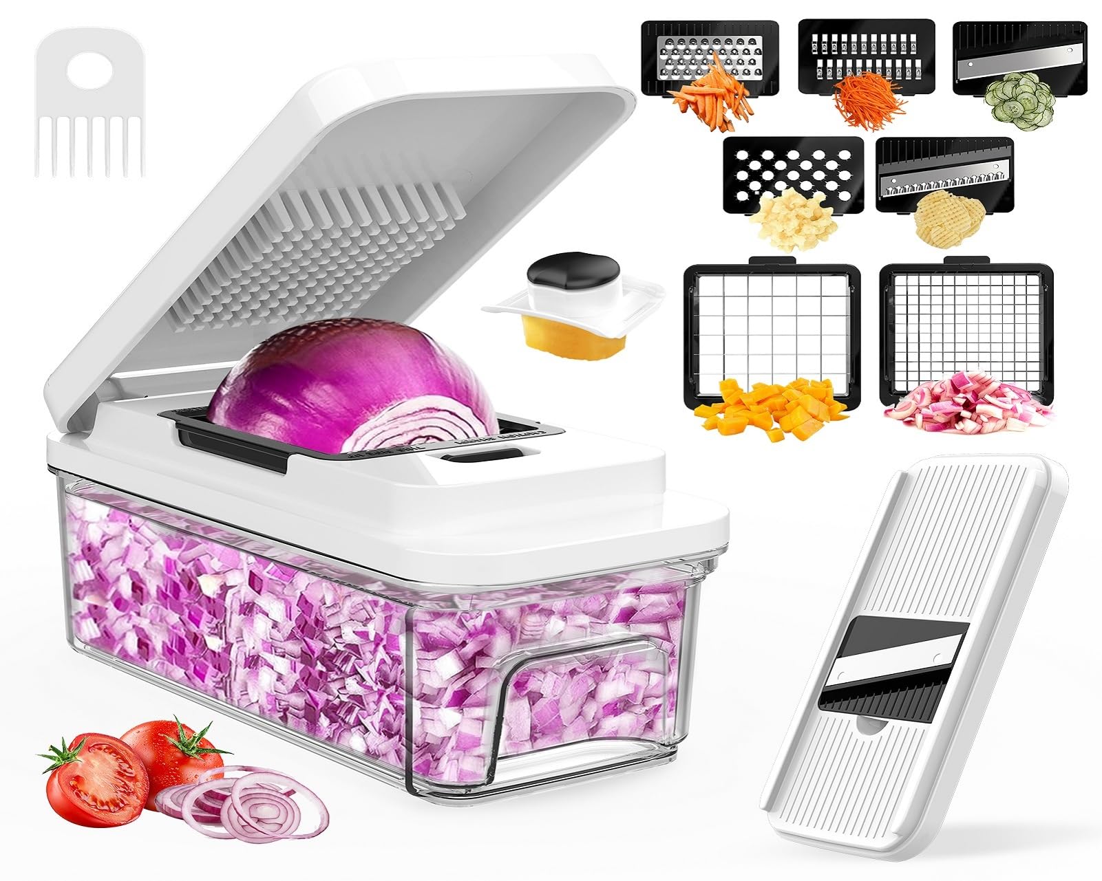 chopppper♡ Amazon.com: Zyliss Zick Zick Classic Food Chopper - Manual Food