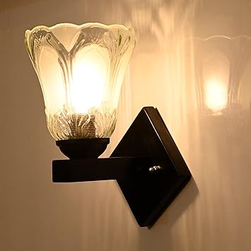 Mahganya Industries Designer Home Decorative Wall lamp for Living Room/Decorative Light for Indoor Application Without Bulb Wall Light(Corded Electric,Clear) - image, photos