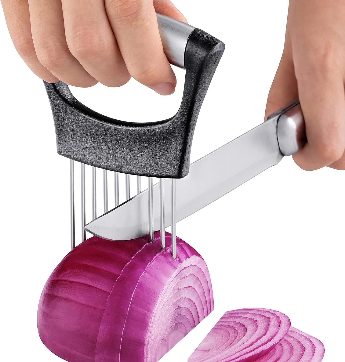 See full amazon price history chart for Baskety Steel Onion & Meat Holder Slicer Tools Cutter, Black Baskety Steel Onion & Meat Holder Slicer Tools Cutter, Black (B08ZS571QR) Amazon Price History, Amazon Price Tracker