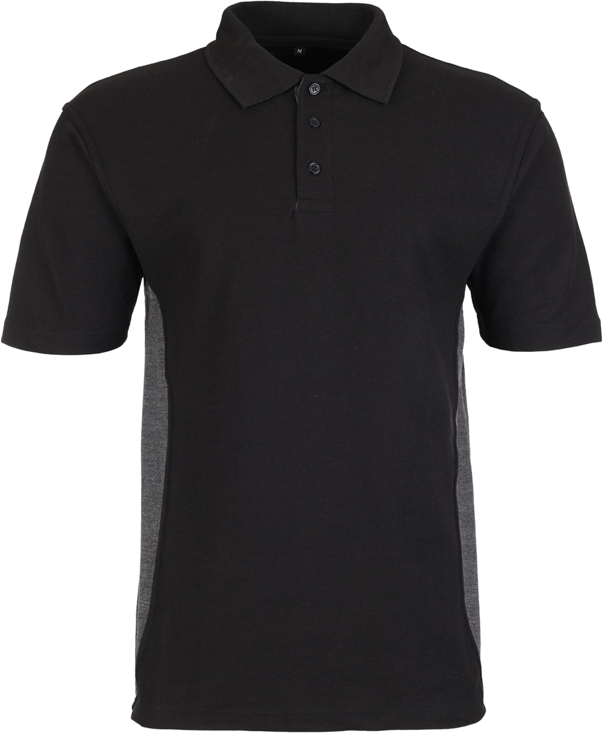 TuffStuff - Pro Work Polo Shirt - 50% Polyester & 50% Cotton - Easy Care Fabric - Taped Neckline & Contrasting Panels - Comfortable & Durable - Versatile Work Wear