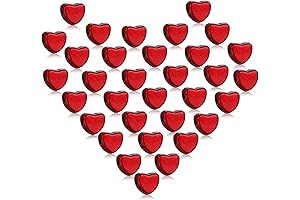 Whaline 600Pcs Heart Beads for Bracelets: Express Love with Style