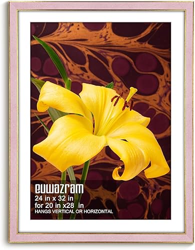 Miniatura 88 de Marco de gamuza de 10 x 13 pulgadas, marco individual, elegante marco verde de 10 x 13 pulgadas con paspartú para fotos de 8.5 x 11 pulgadas, para