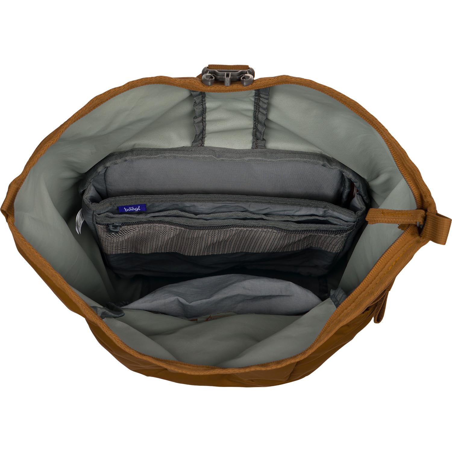 Baagl Rucksack Damen Herren Rolltop Backpack Wasserdicht Laptopfach 29 l