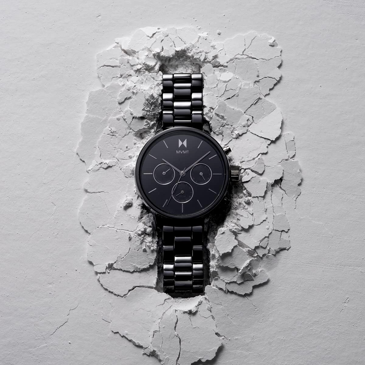 MVMT Nova - Dual Timezone Women’s Wristwatch - Minimalist Dress Watch for Women - 3 ATM/30 Meters Water-Resistant Timepiece - Stainless Steel Analog Women’s Watch with Interchangeable Bands - 38mm - Image 5