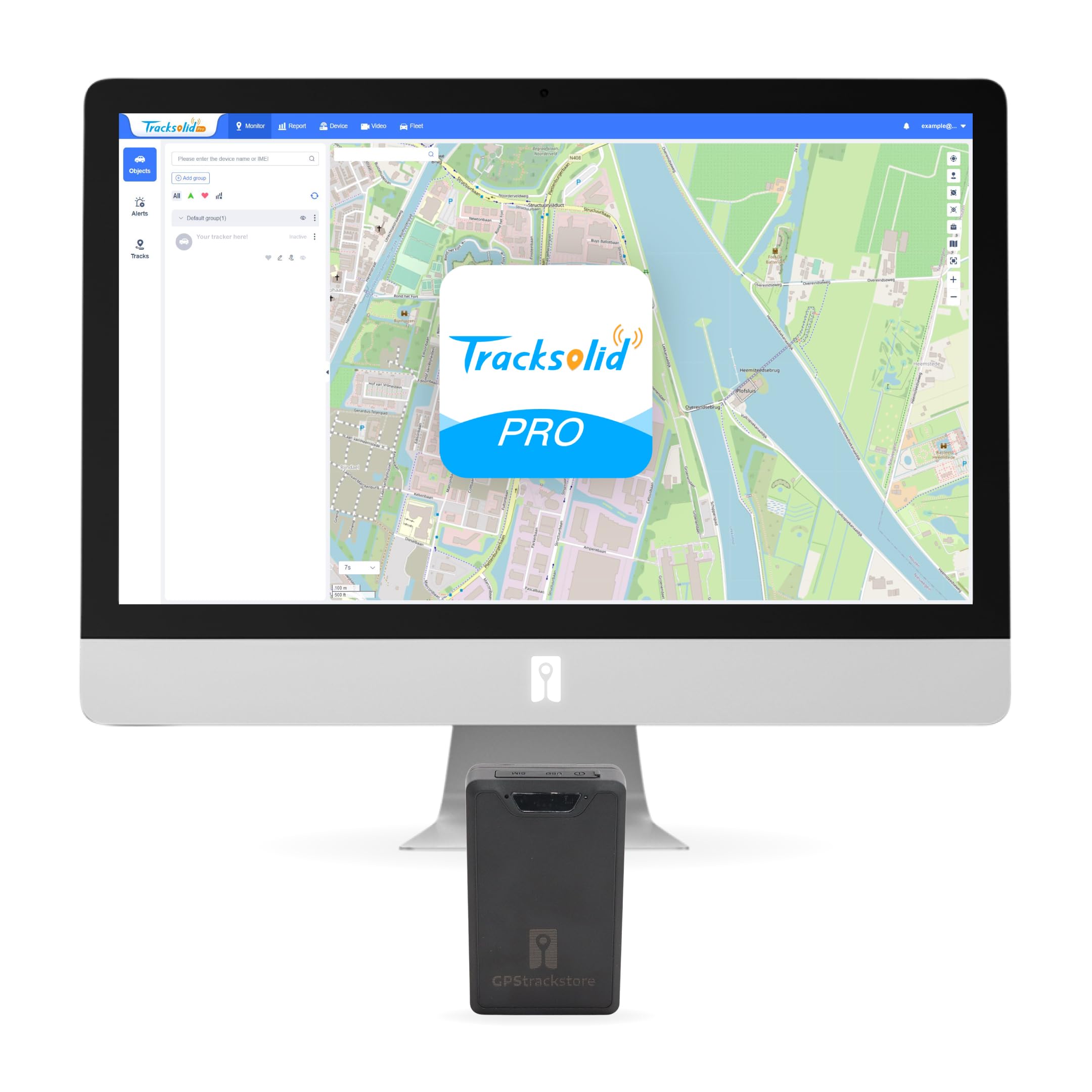GPS Tracker LL302 | 10 year sim worldwide use | Strong magnet | Uso para coches, barcos, camiones de moto acuática y más | Aplicación gratuita | Licencia incluida | Hasta 90 días en modo seguro de