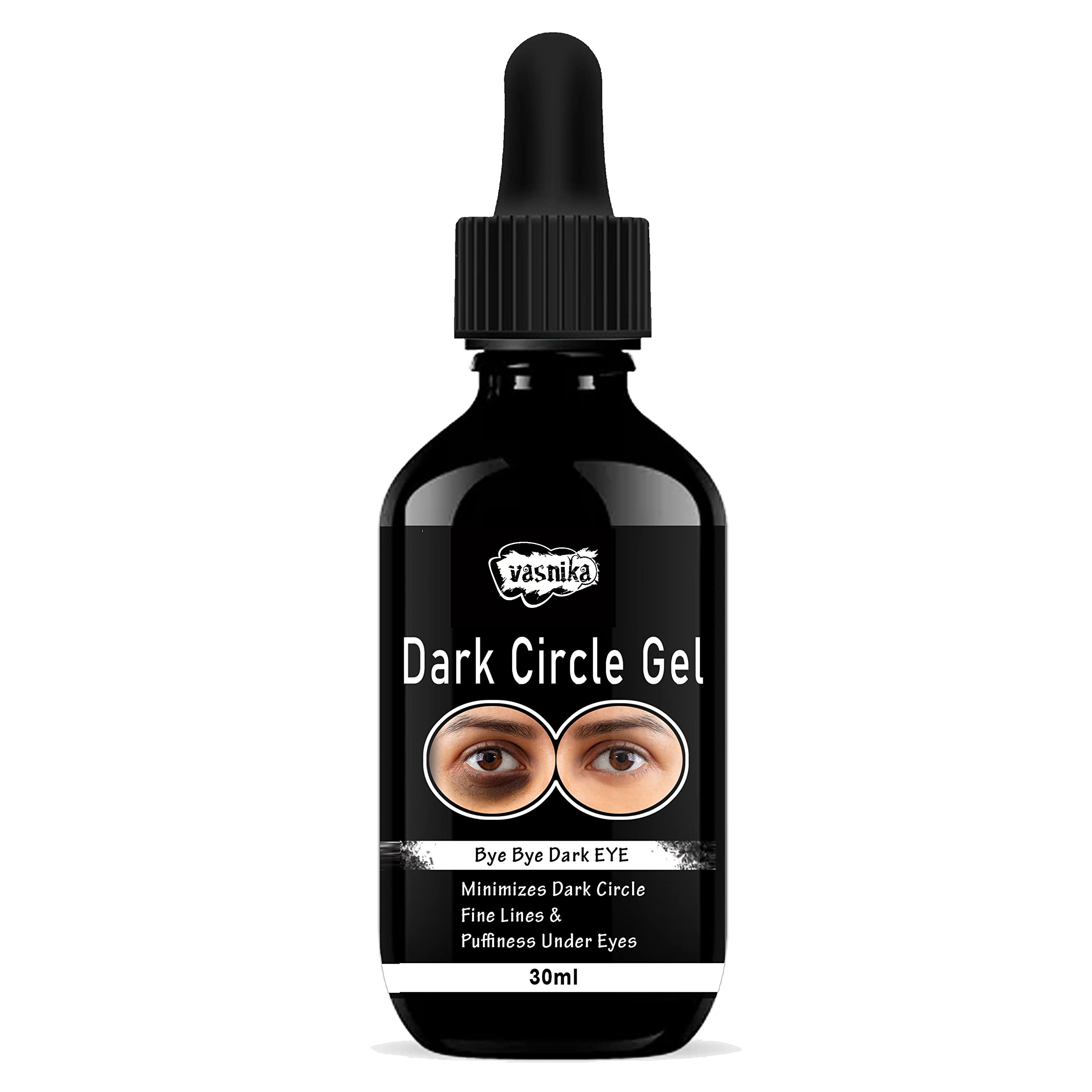 Bye Bye Dark Circles, Under Eye Cream for Dark Circles, with Cucumber - 30ml, for All skin type