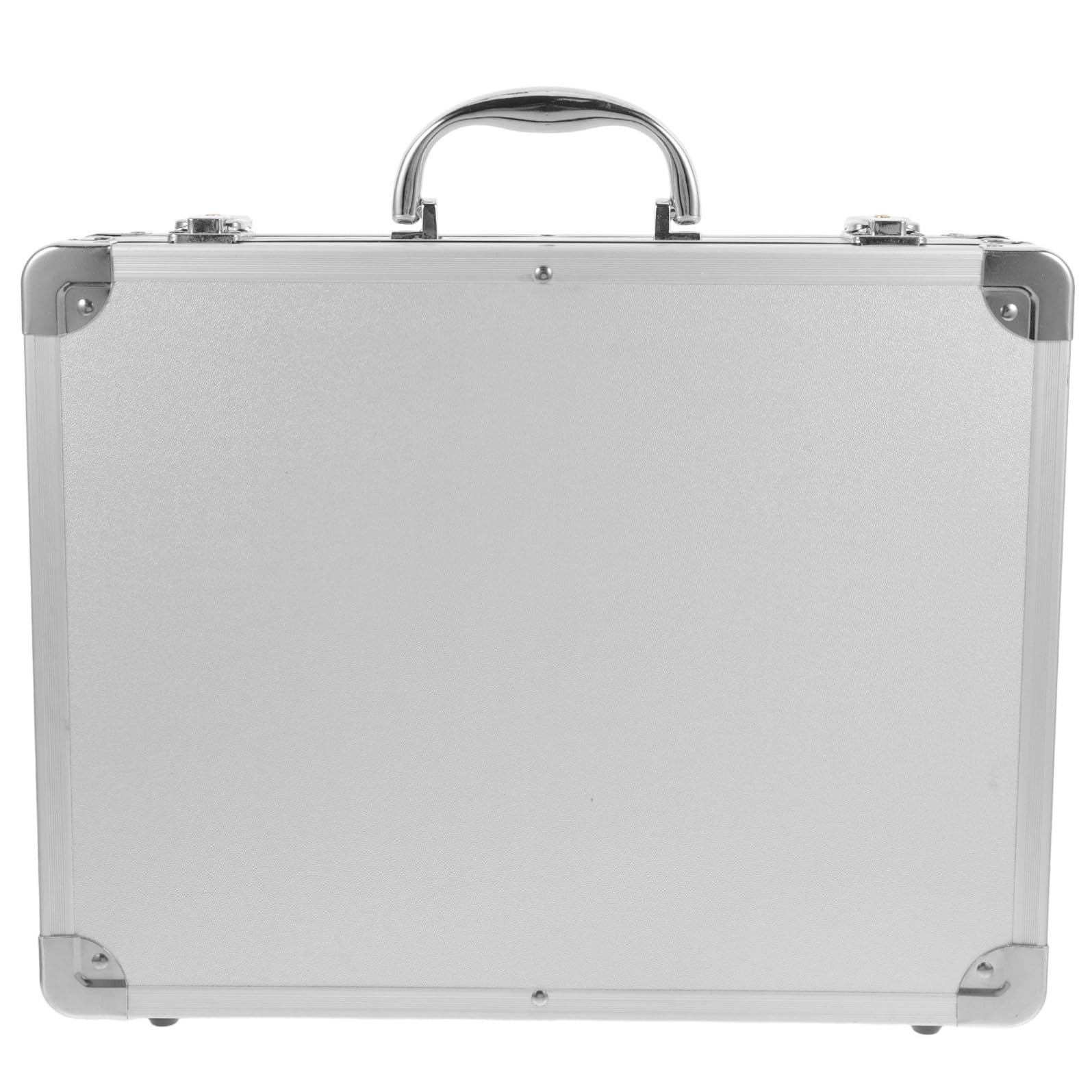 Healeved Valigia in Lega di Alluminio Resistente Design Portatile e Antiurto, Grande Capacità per Organizzare Utensili nel Workspace Professionale e Fai-da-te