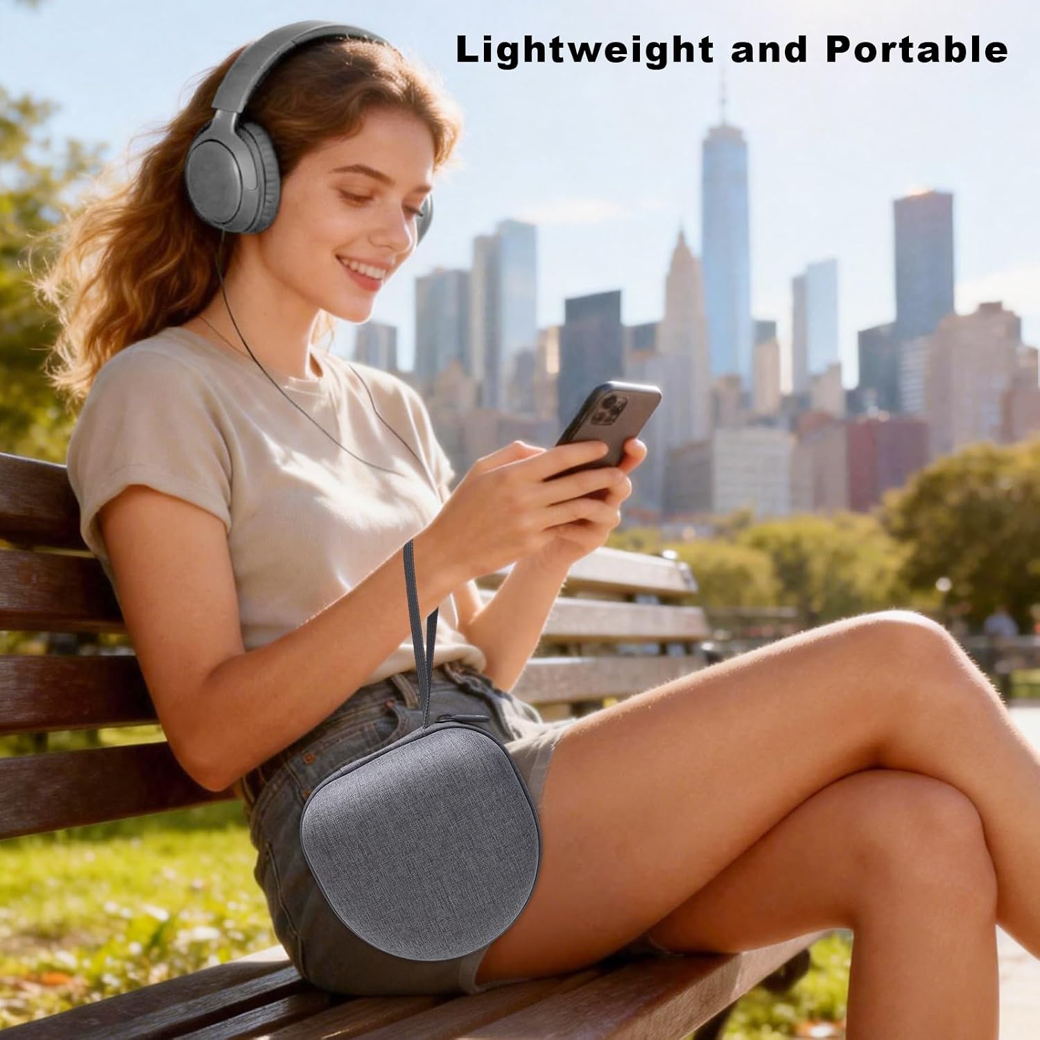 Headphone Case for Skullcandy Crusher/Hesh/Evo Headphone, Grey image 3