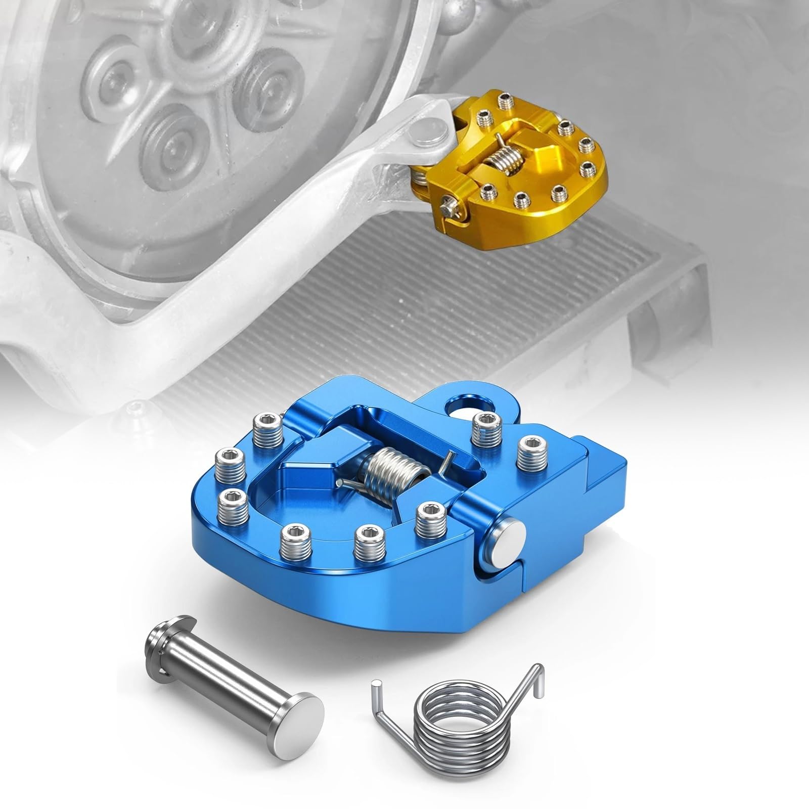 Repose-Pieds Élargis et pédale de frein pliable pour DR-Z400S SM
