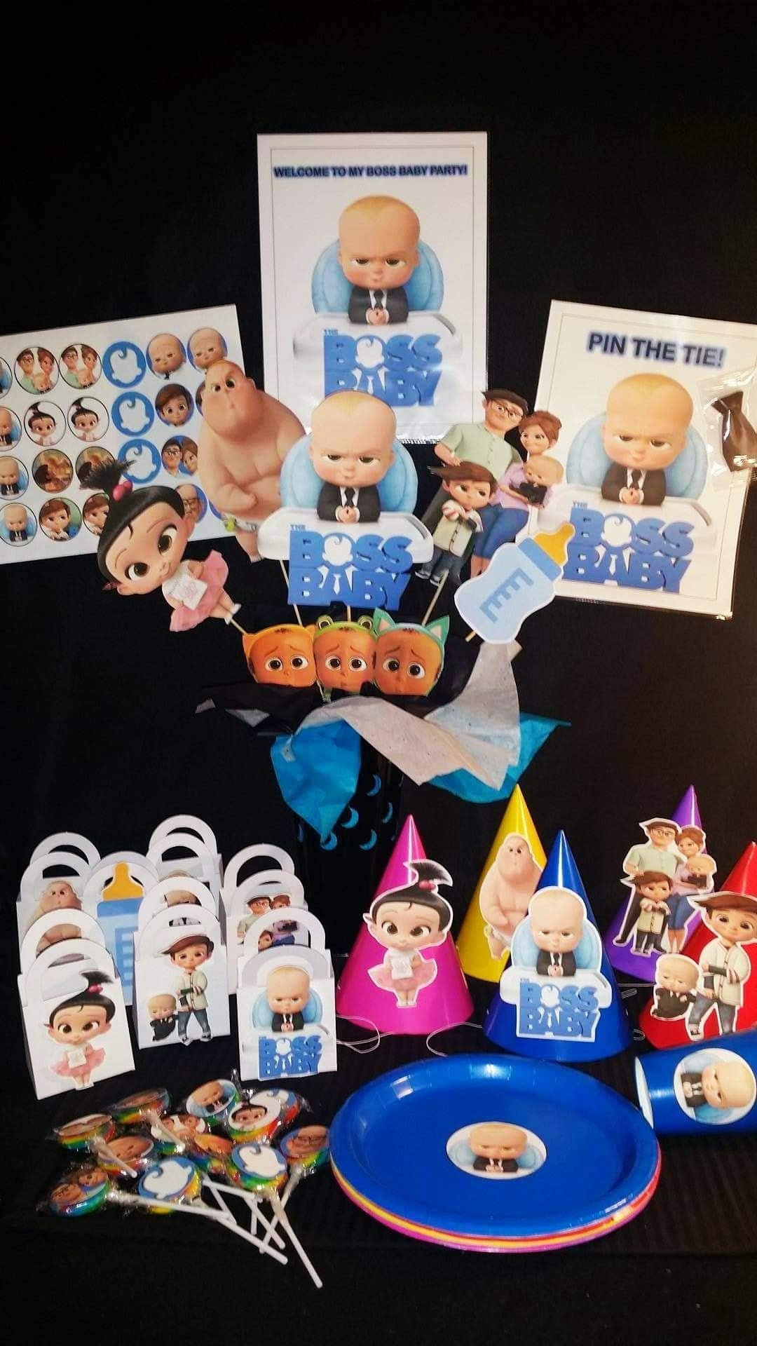 Boss Baby Party Supplies Pack