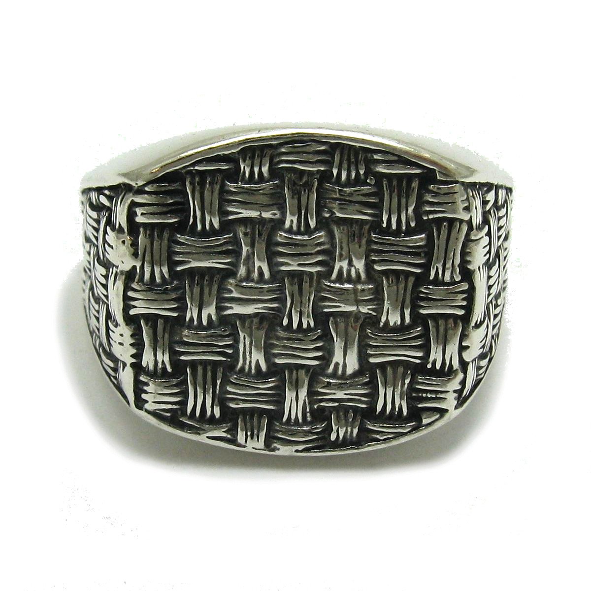 Anillo de plata de ley sólido 925 R001710