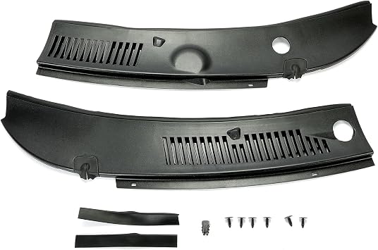 Windshield Wiper Cowl Cover For Ford Mustang 99-04 IMPROVED Wiper Cowl Grille