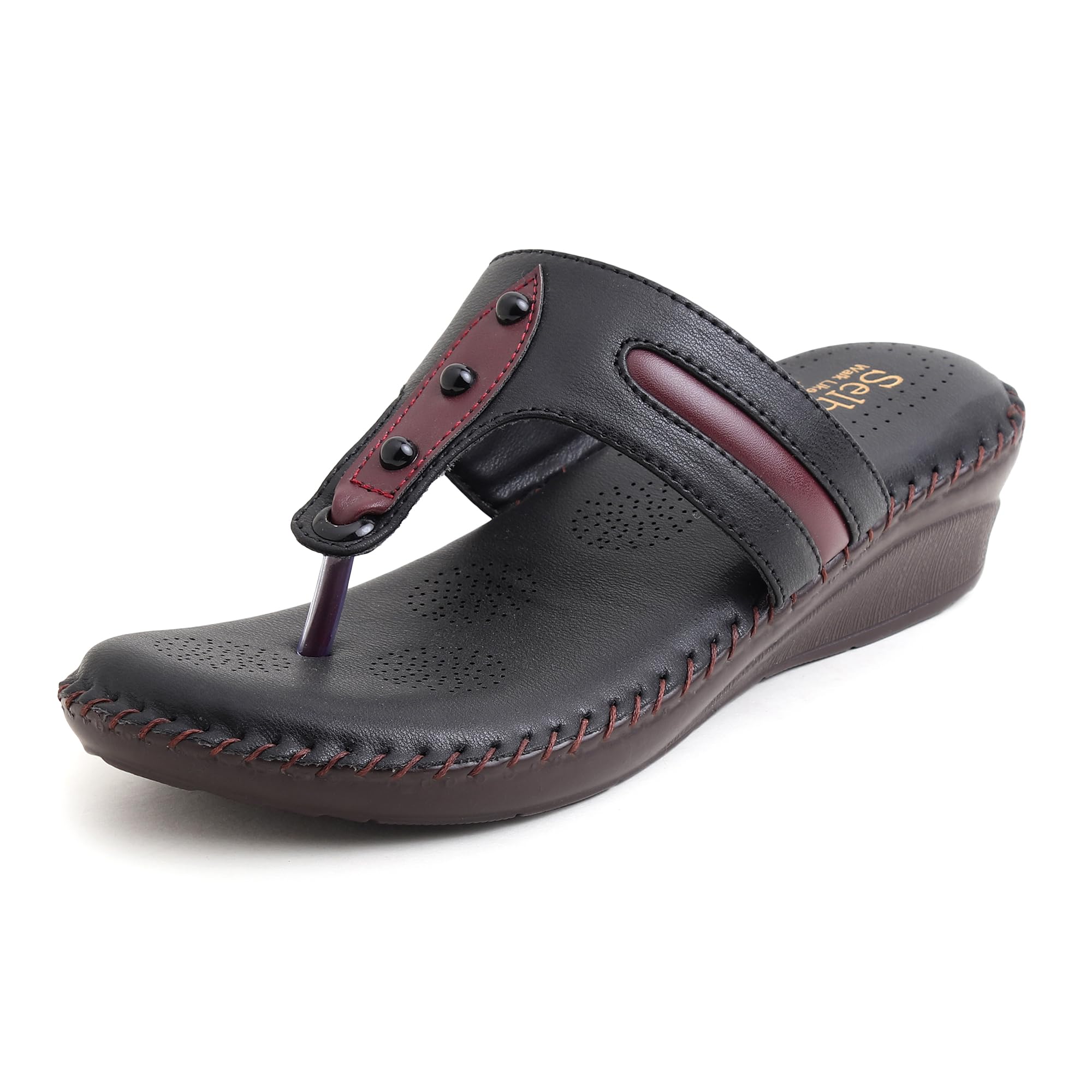 Doctor Orthopaedic, Extra soft Sandals | Ortho Care Comfortable Slippers For Women & Girls | Weightless | Padded Soft Insole For Boost Comfort & Relief | Best For Joint & Knee Pain DR76-image-26