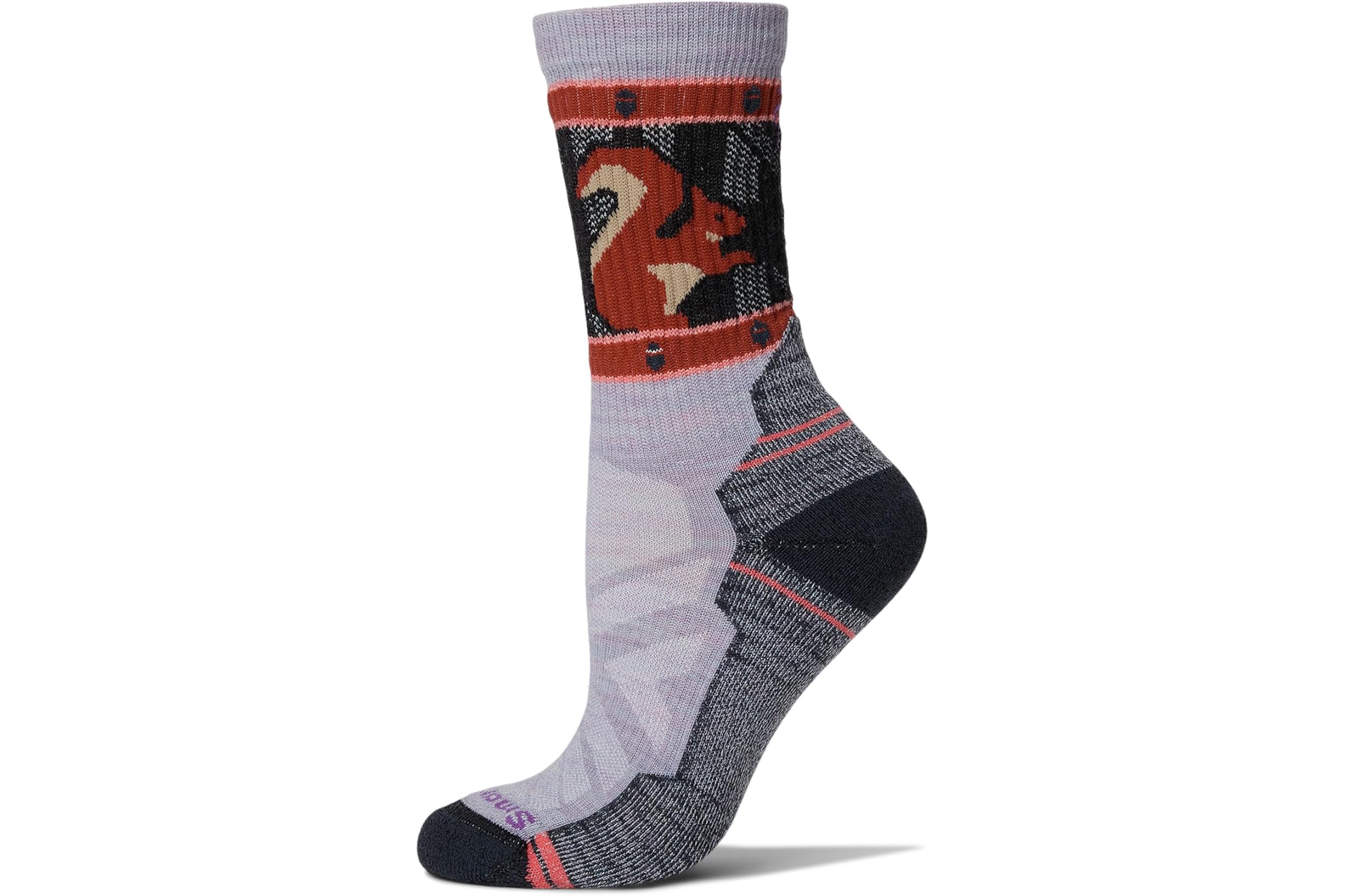 Носки Smartwool Hike Light Cushion Squirrely Print Crew Socks