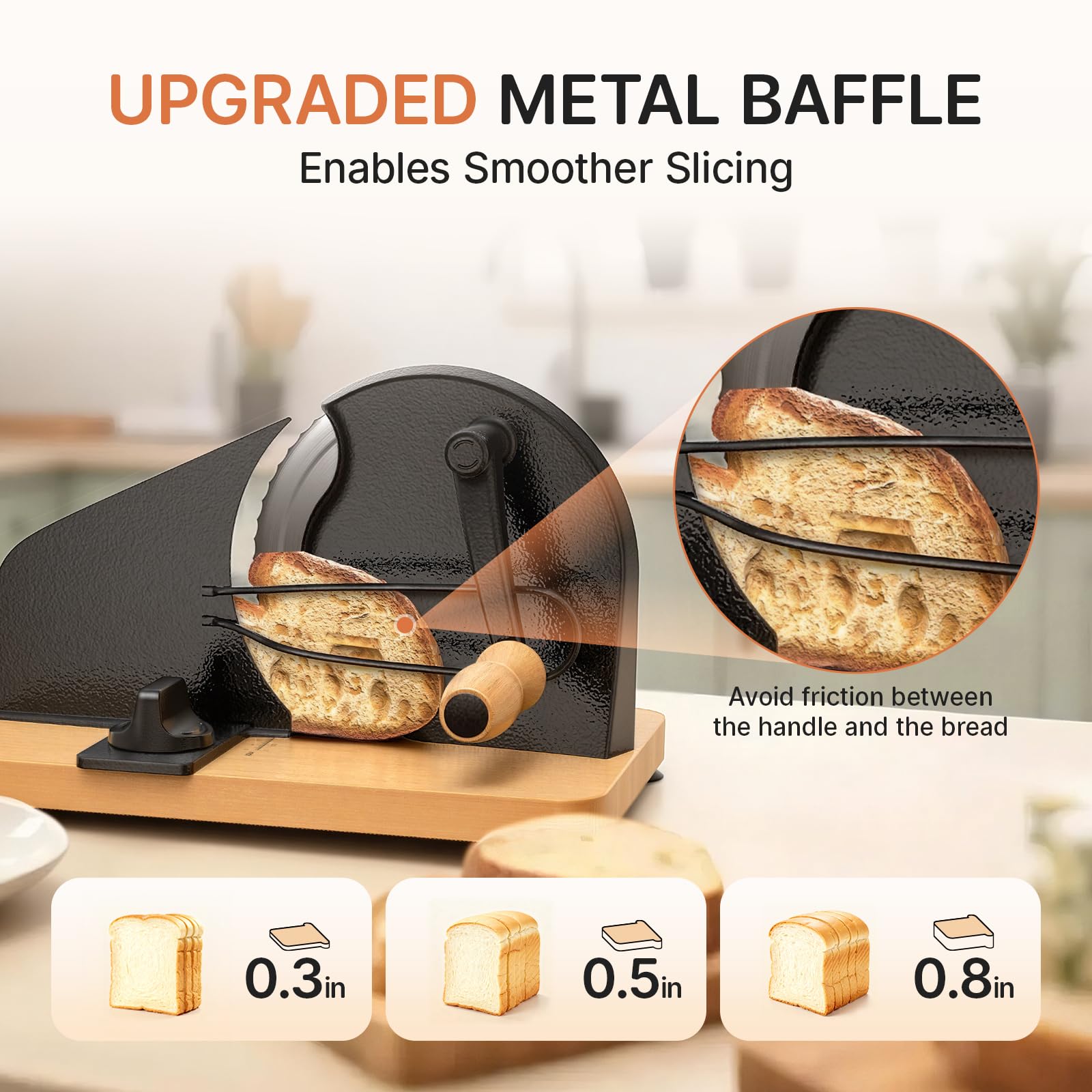 Upgrade Your Sourdough: Manual Bread Slicer -2