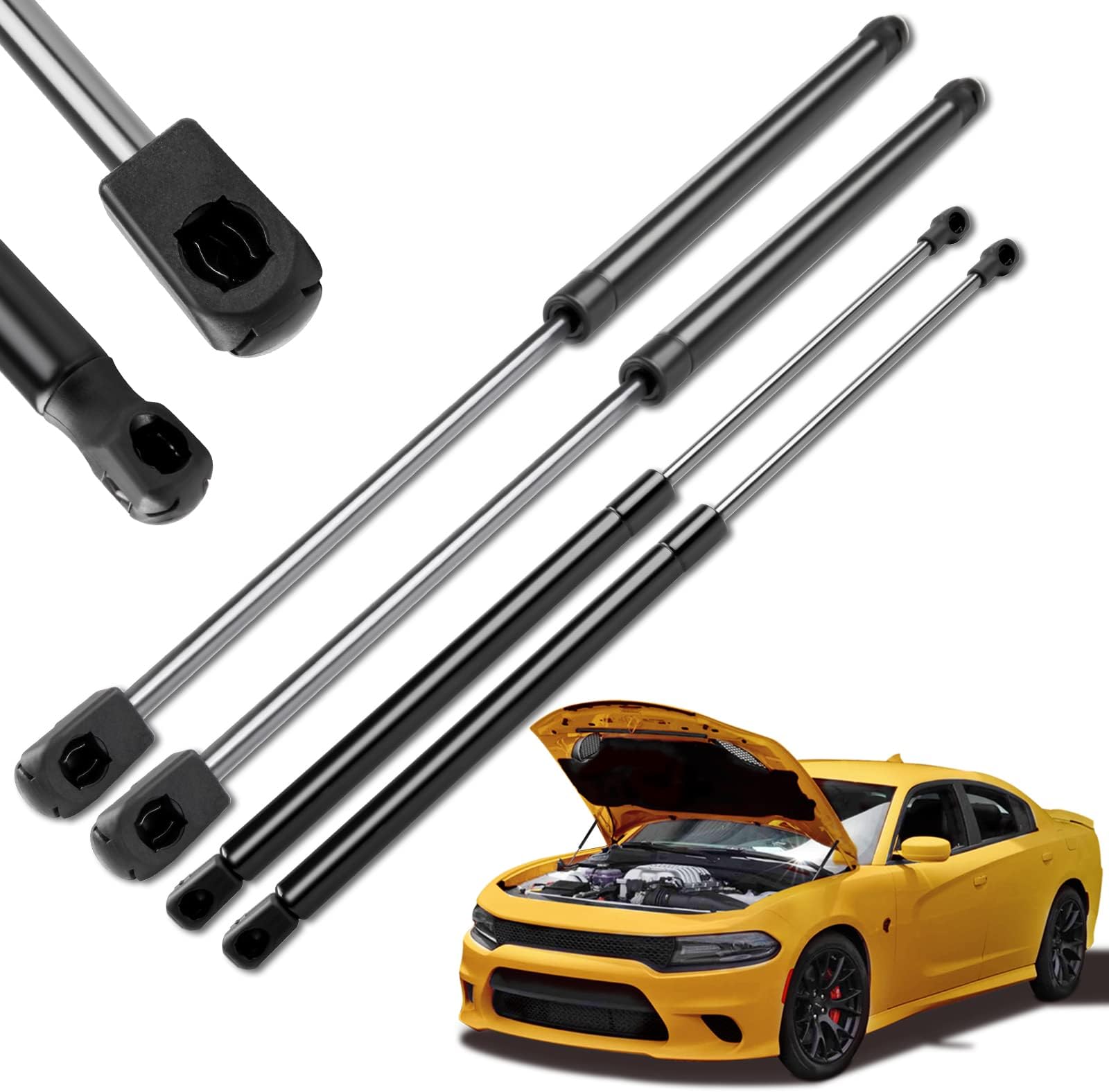 6133 30649736 Lift Support Strut Gas Prop Fit for Volvo XC90 2.5L 2003-2006 2011-2012,for Volvo XC90 2.9L 2003-2006,for Volvo XC90 3.2L 2007-2014,for Volvo XC90 4.4L 2005-2011
