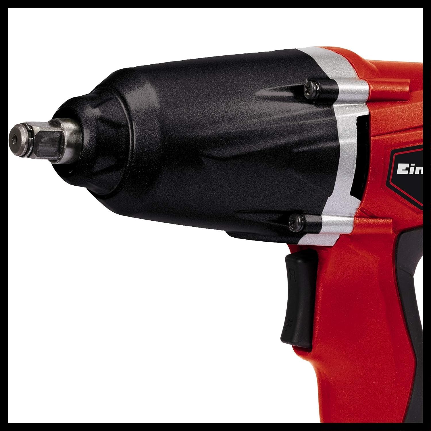 Einhell CC-IW 450 2048304 Atornillador de impacto eléctrico, 450 W, 300 Nm, interruptor basculante derecha/izquierda, incluye tomas de corriente de 17, 19, 21 y 22 mm