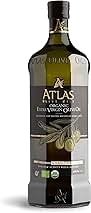 Atlas 1 LT Cold Press Extra Virgin Olive Oil in Glass Bottle, Polyphenol Rich from Morocco | Newly Harvested Unprocessed from One Single Family Farm | Moroccan Organic EVOO Trusted by Award-Winning Chefs