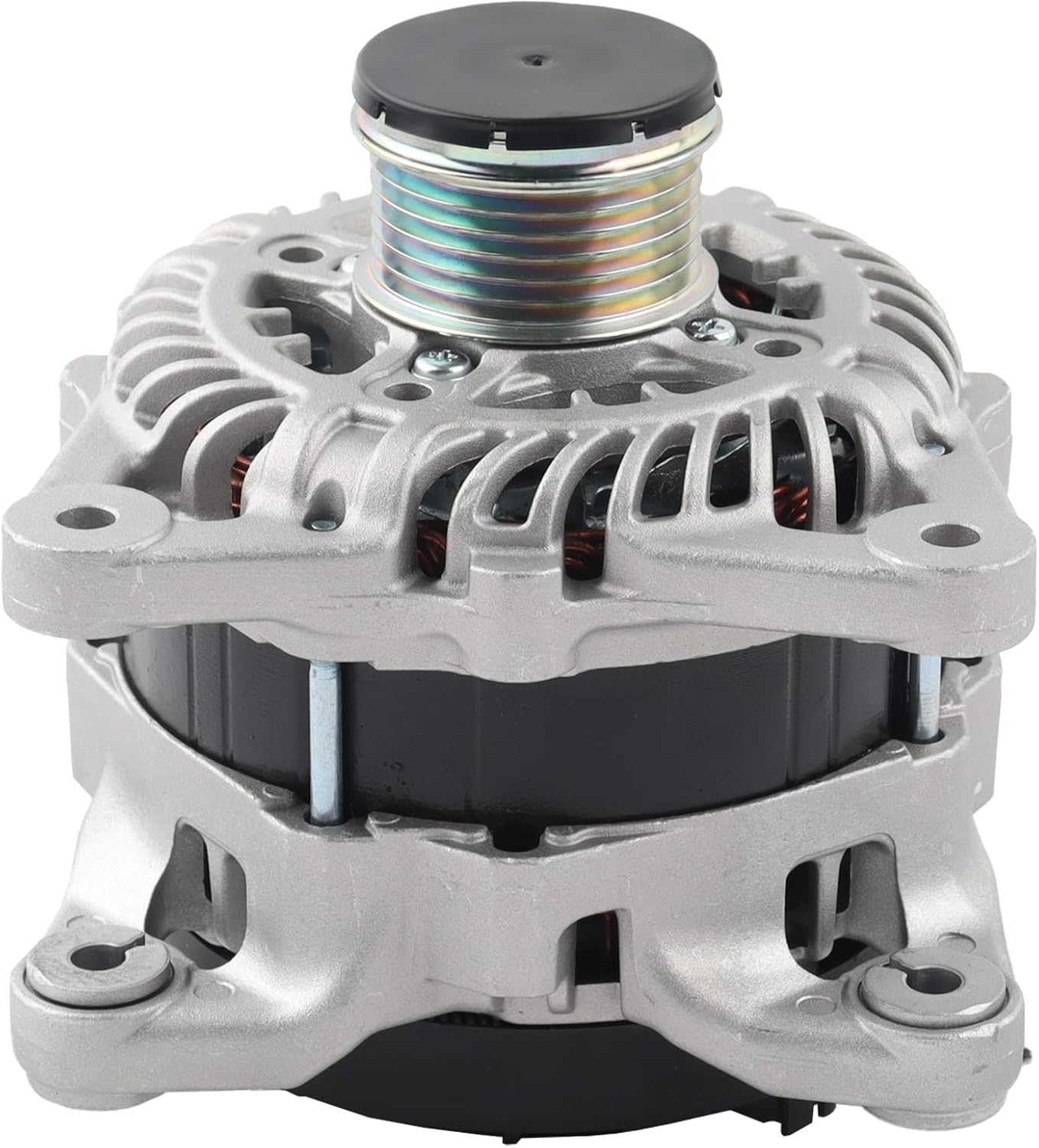 Alternator 120A 12V 6-Groove Pulley Compatible with 2020-2022 Versa L4 1.6L,2020-2023 Kicks L4 1.6L, Replace A005TE0382ZX