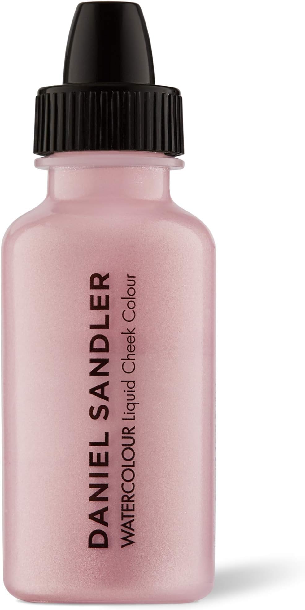 Daniel Sandler WATERCOLOUR LIQUID ILLUMINATOR 'ICING' 15ml – Liquid Shimmer Makeup, Highlighter – Oil-Free, Lightweight, Buildable & Long-Lasting for Cheeks, Lips & Eyes