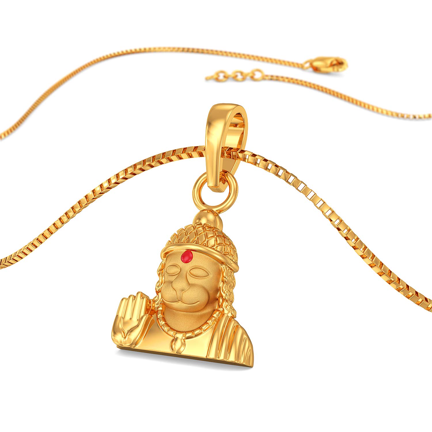 Joyalukkas 22k (916) Purity | HUID & BIS Hallmark | Lord Hanuman Gold Pendant For Men - Review, Price and Buying Guide