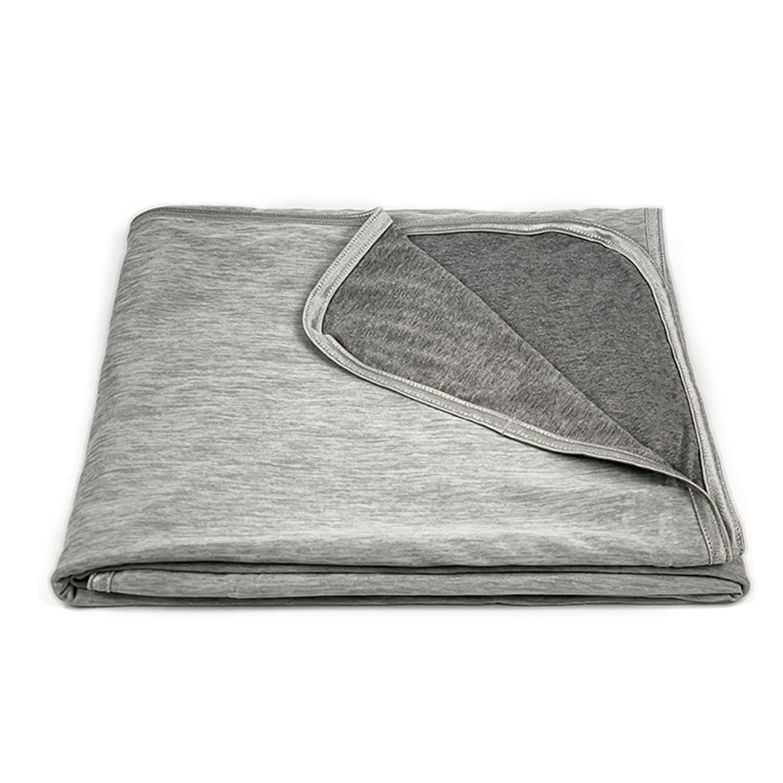 Jazuaiao Cooling Throw Blanket, Hypoallergenics Cool Fabric Blanket for Comfortable Sleep Cool Blankets for Bed Hot Throw