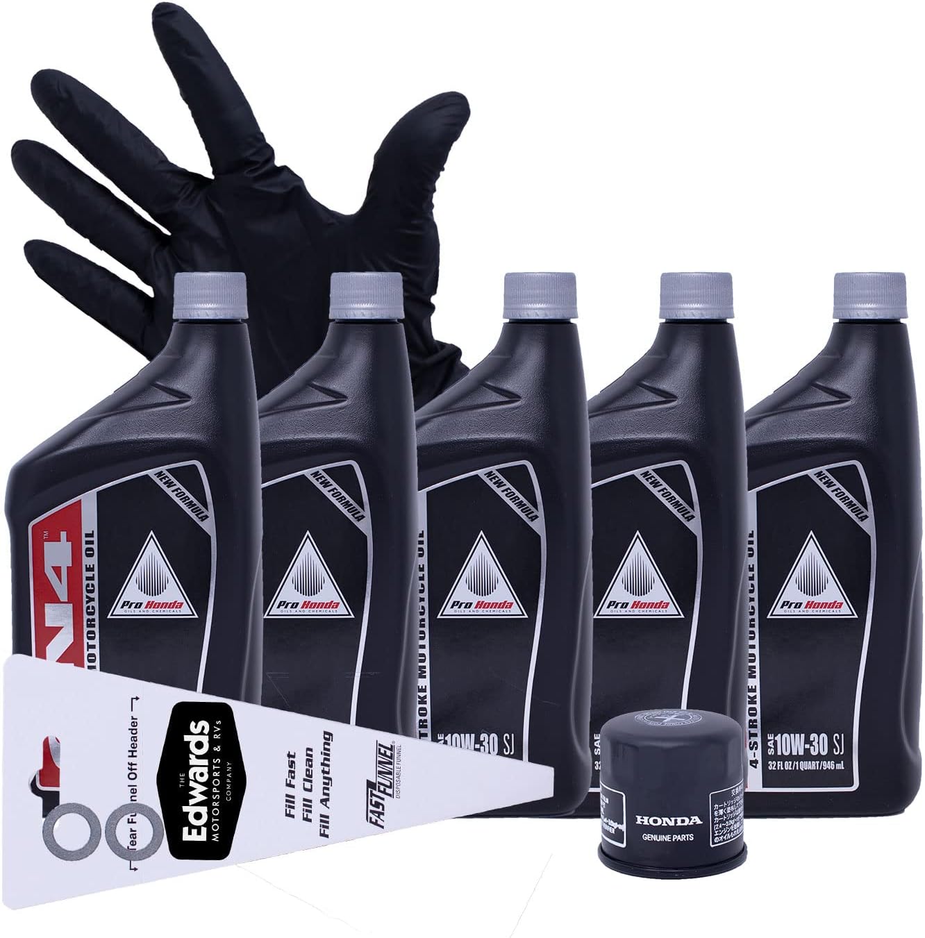 Edwards Oil Change Kit fits 2016-2019 Honda Africa Twin Manual Trans