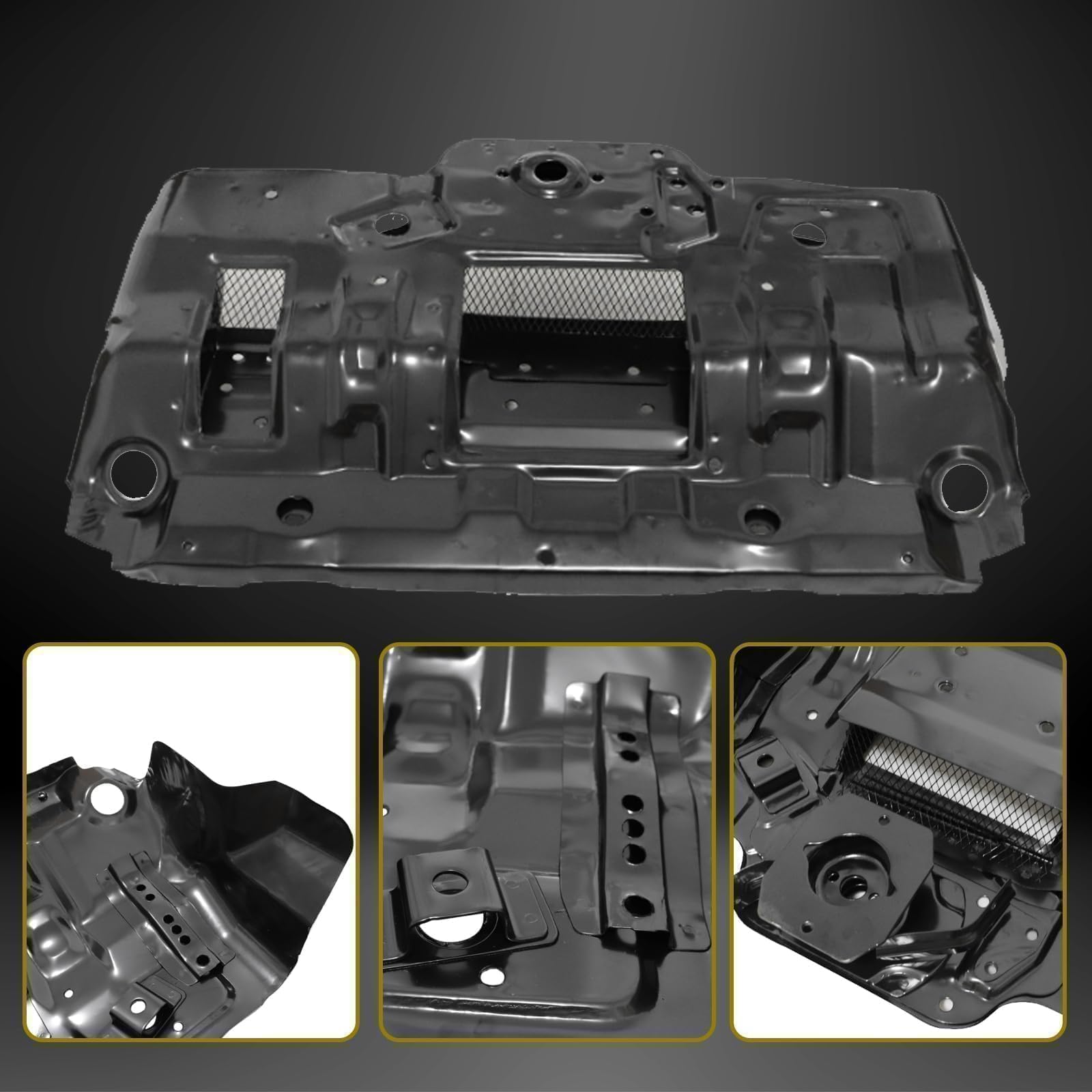 Amazon.co.jp: SecosAutoparts エンジン アンダーカバースキッド