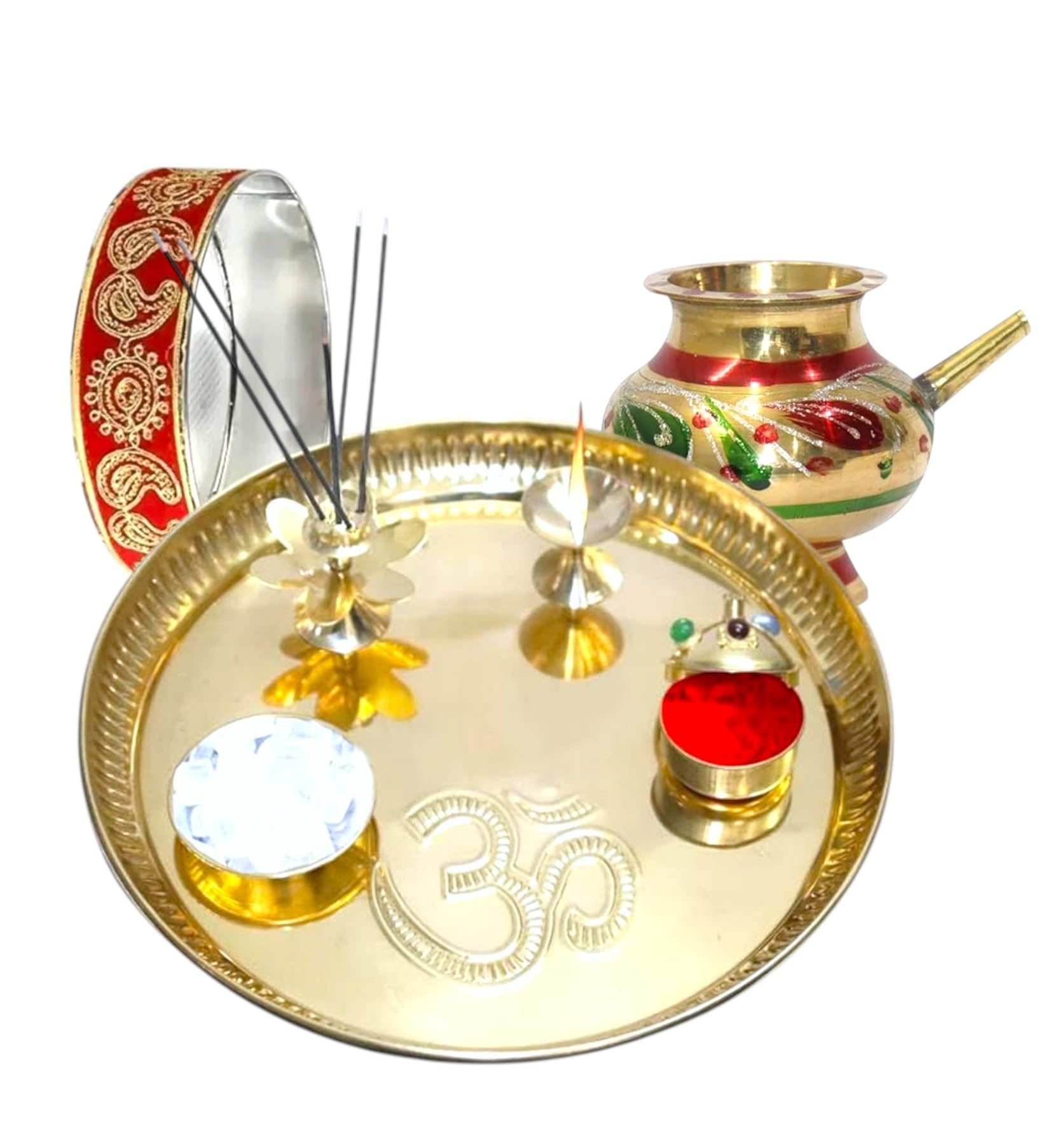Assiette de fiançailles BRACOP cadeau idéal pour mariage et Karwachauth