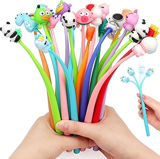 VICHOS 30PCS Shake Stylo, Pinata Anniversaire Garcon et Fille, Petit Cadeau Anniversaire Invités Enfant, Kit Anniversaire pour Jouet Cadeau et Fille 4 5 6 7 8 9 10 Ans