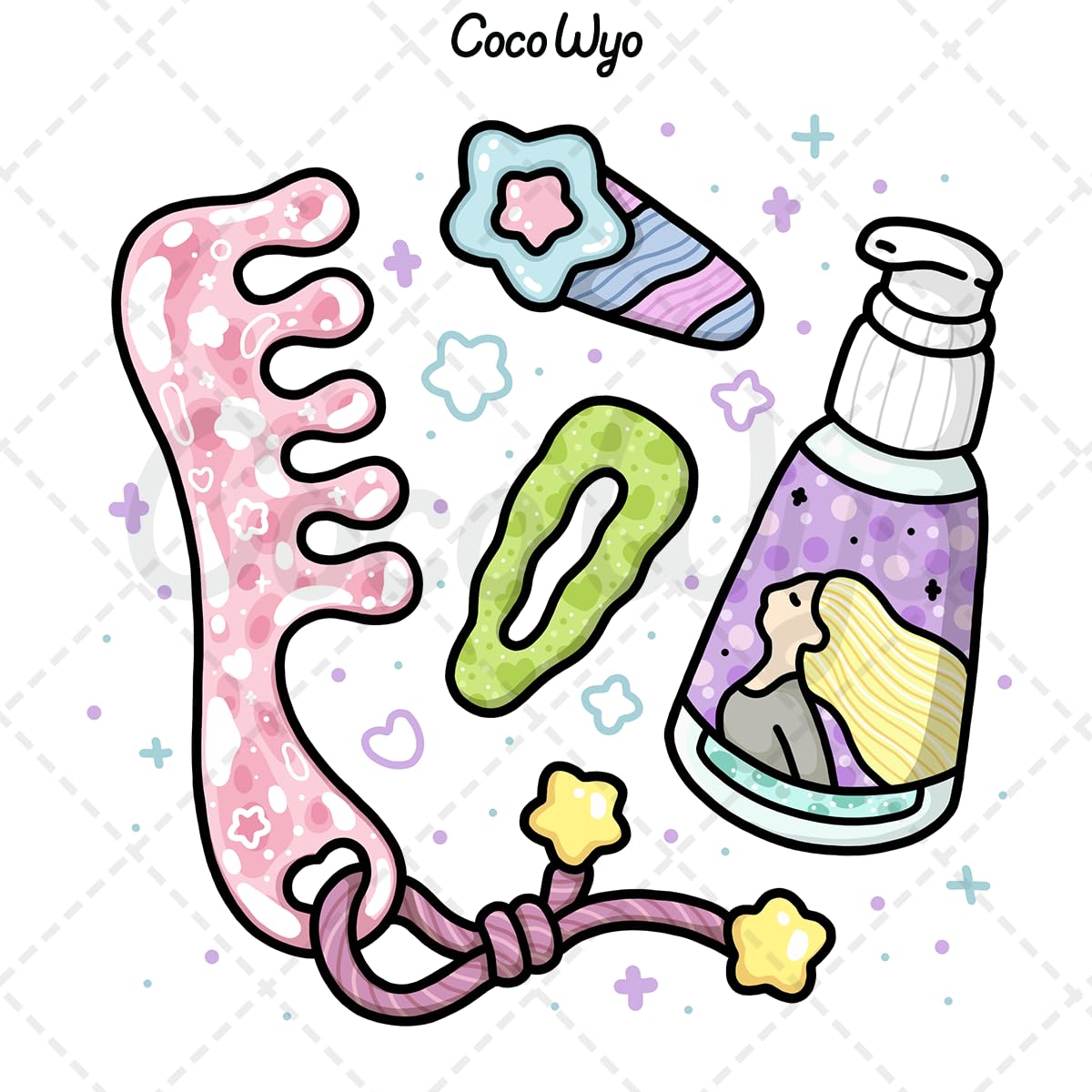 Self-Care: Relaxing Coloring Book for Girls and Adults with Cute and Easy Illustrations