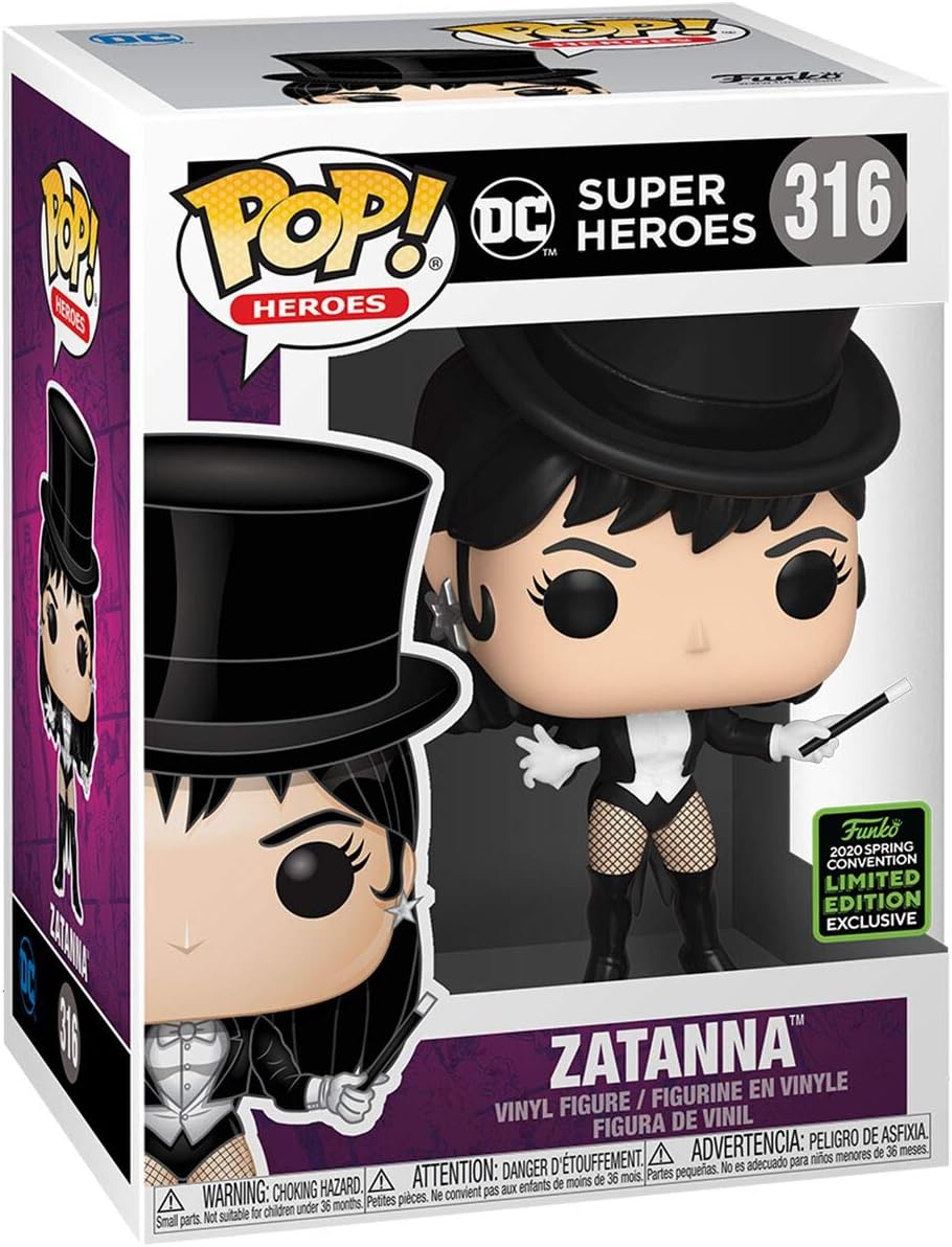 Funko POP! Heroes: DC - Zatanna (ECCC) Exclusive #316