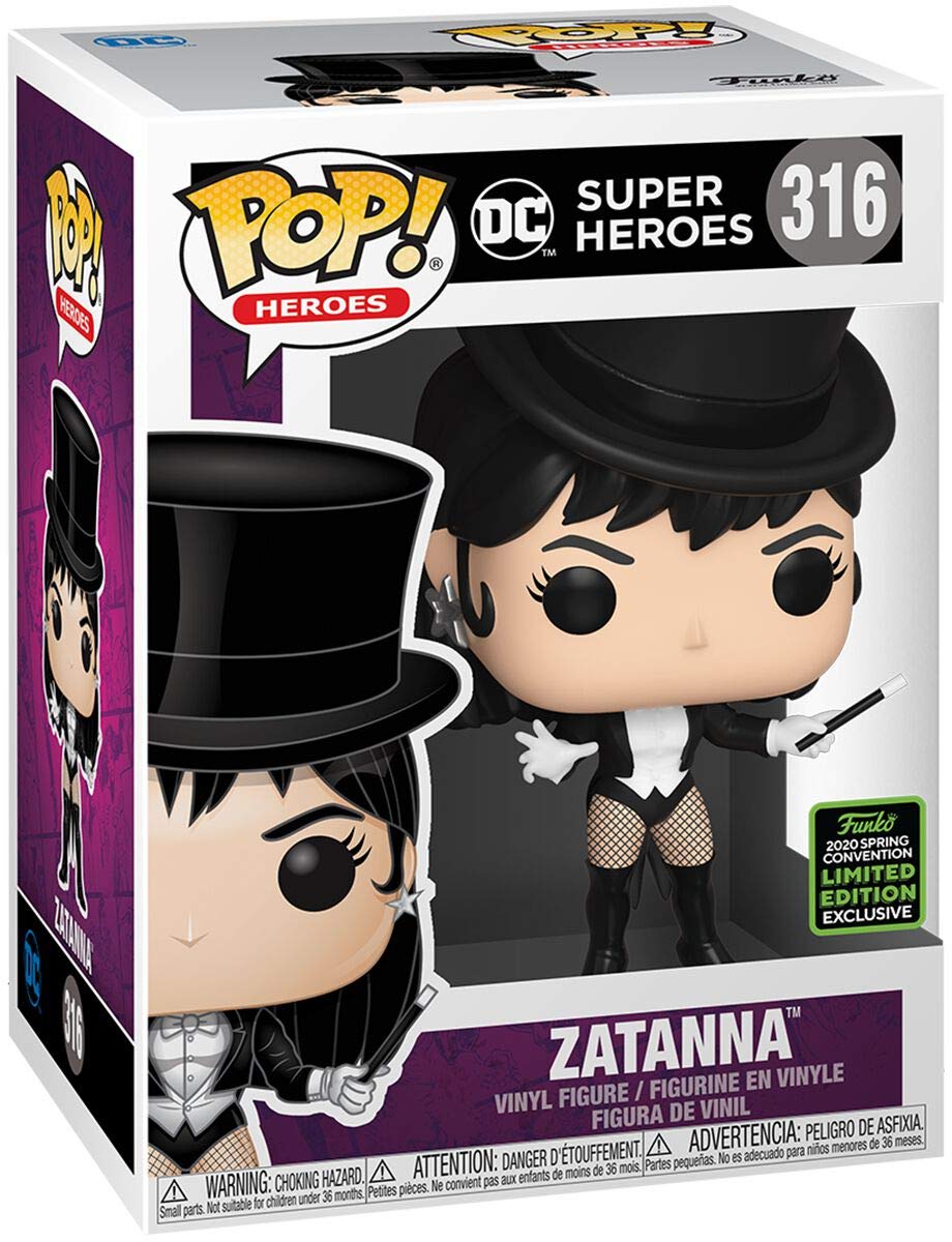 Funko POP! Heroes: DC - Zatanna (ECCC) Exclusive #316 : Amazon.ca