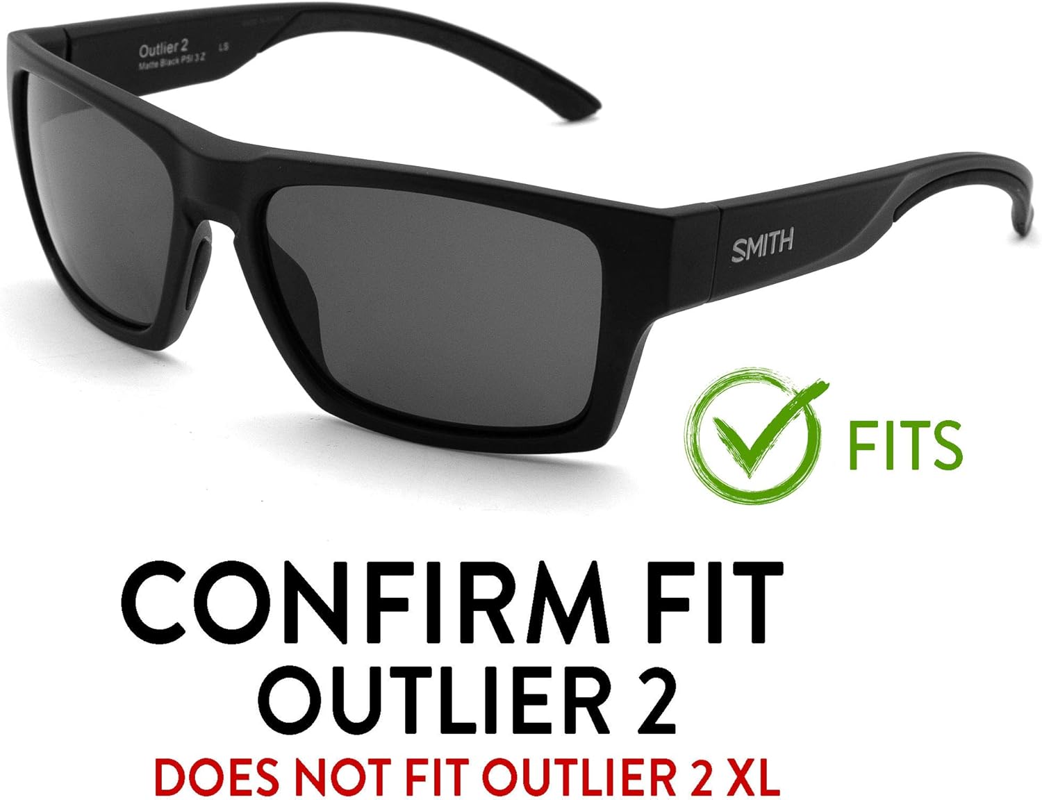 Apex Lenses Polarized PRO Replacement Lenses for Smith Outlier 2 Sunglasses