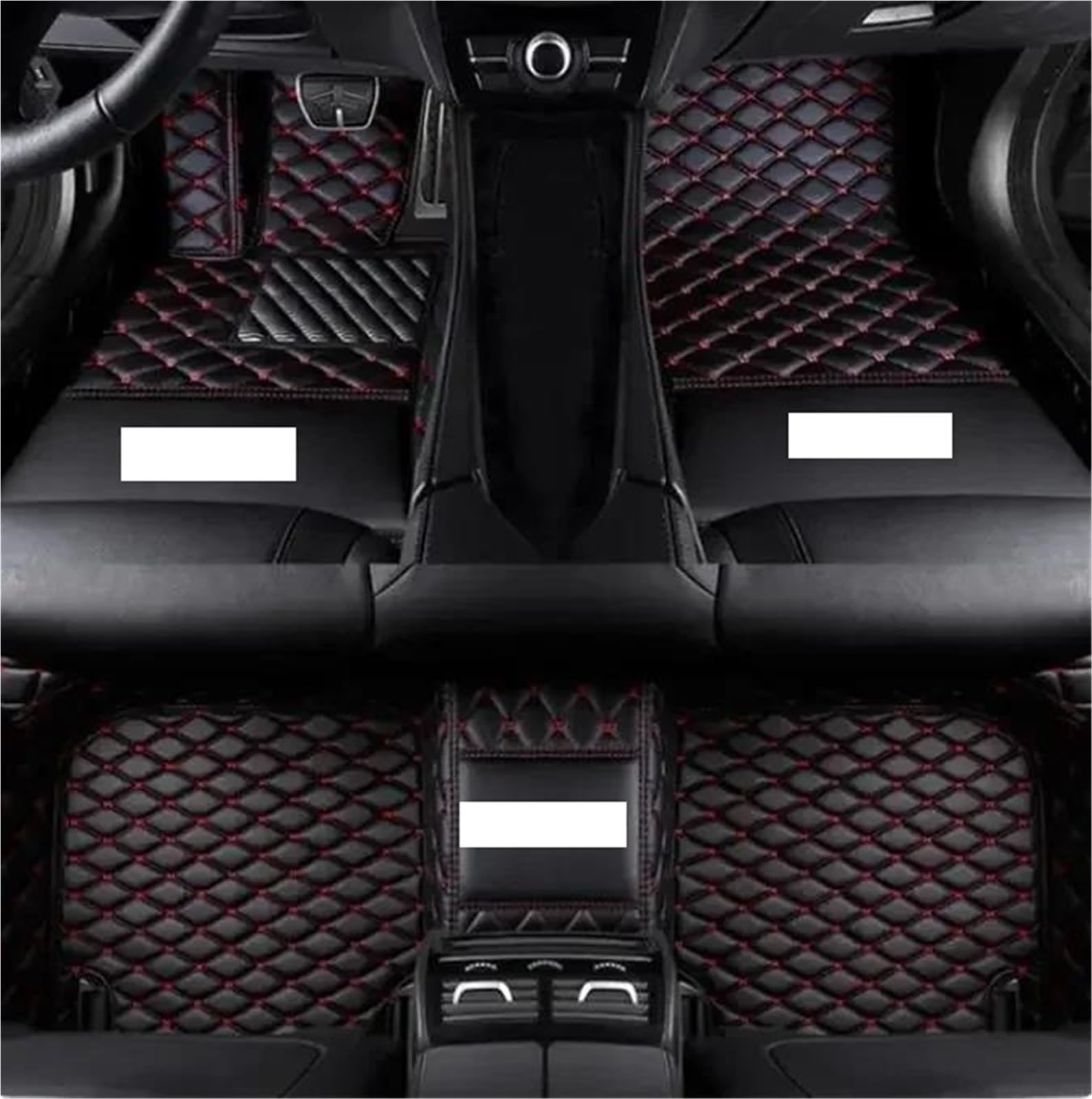 Maßgeschneiderte Automatte Aus Leder Alle Für VW-Modelle, Für Polo, Für Golf 7, Für Tiguan, Für Touran, Für Jetta CC, Für Beetle, Autozubehör Zubehör