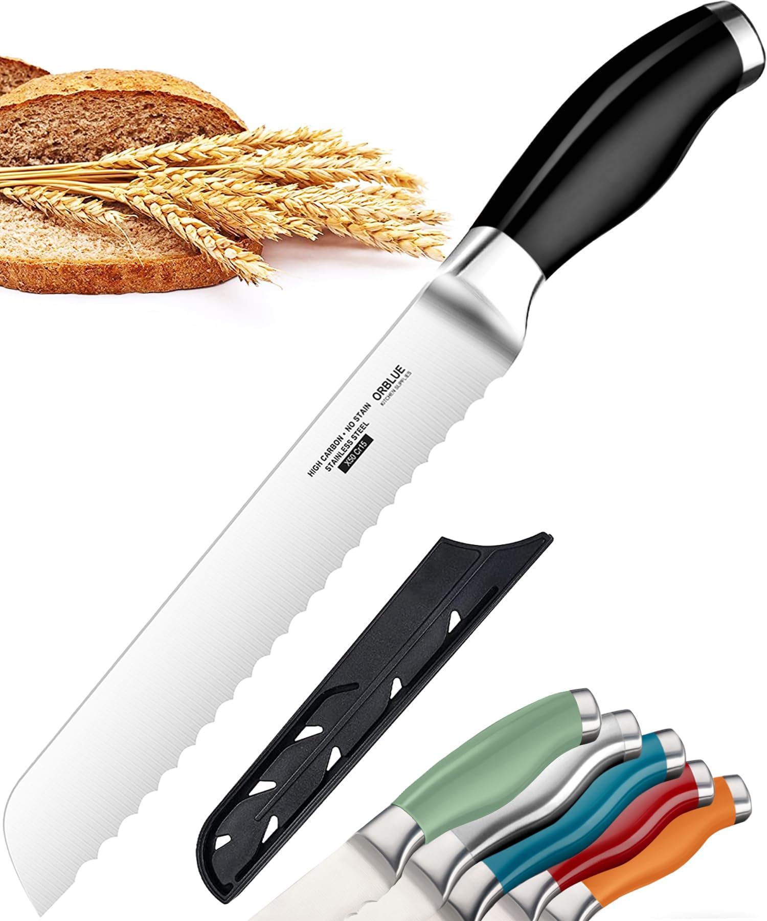 Marsvogel Tafelmesser Mit Wellenschliff - Made In Solingen