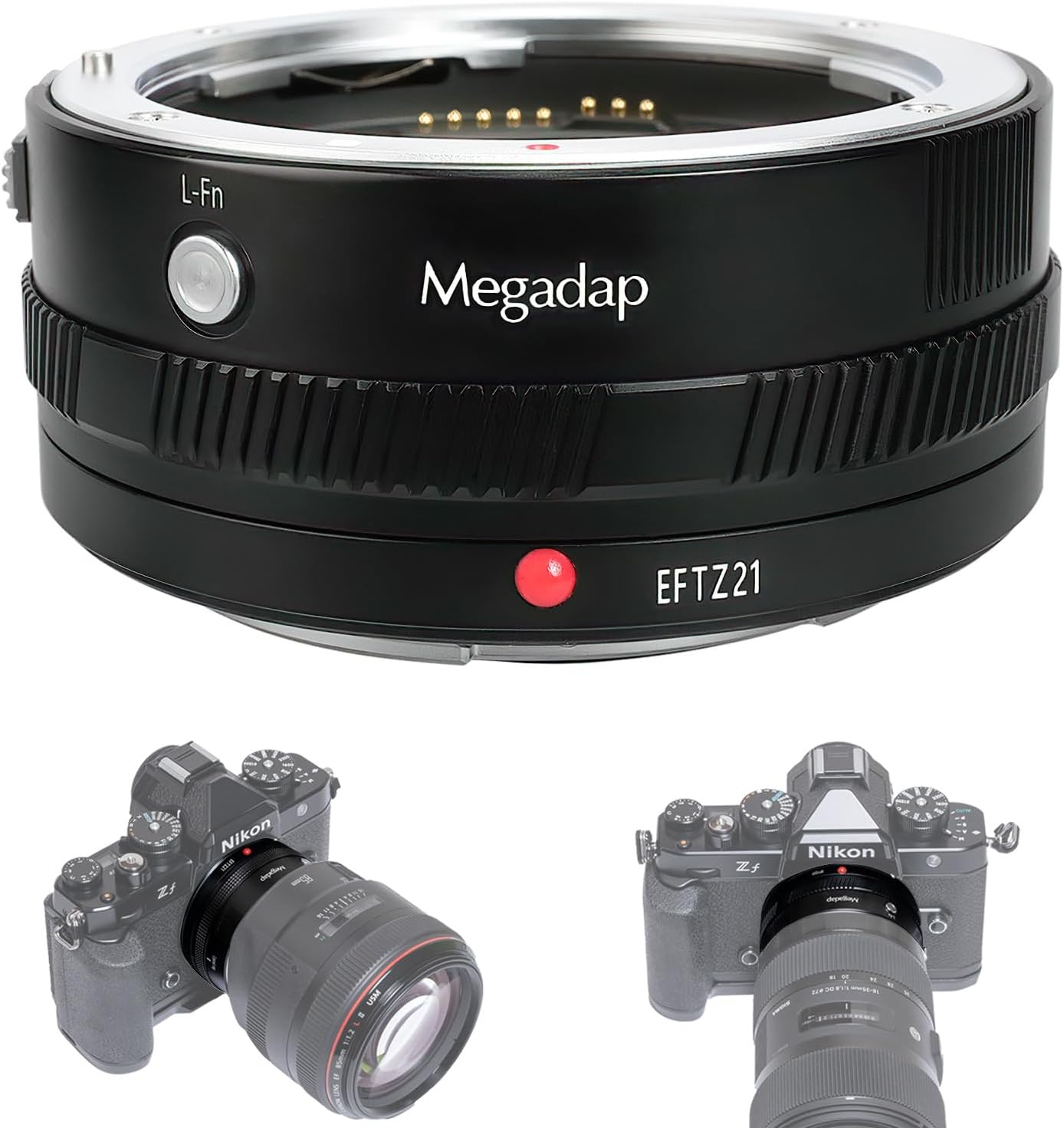 VILTROX EF-Z Lens Adapter Auto-Focus Converter Ring Compatible For Canon EF/EF-S Lens To Nikon Z-Mount Camera For Z5 Z6 Z7 Z6ll Z7ll Z9 Z30 Z50 ZFC - View #11