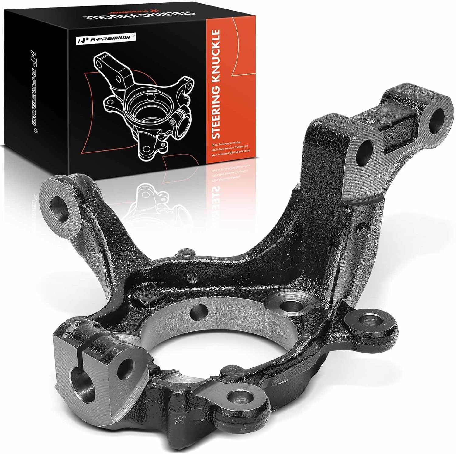 A-Premium Front Left Suspension Steering Knuckle Compatible with Nissan Cube 2009-2014, Nissan Versa 2007-2012, Petrol, Driver Side