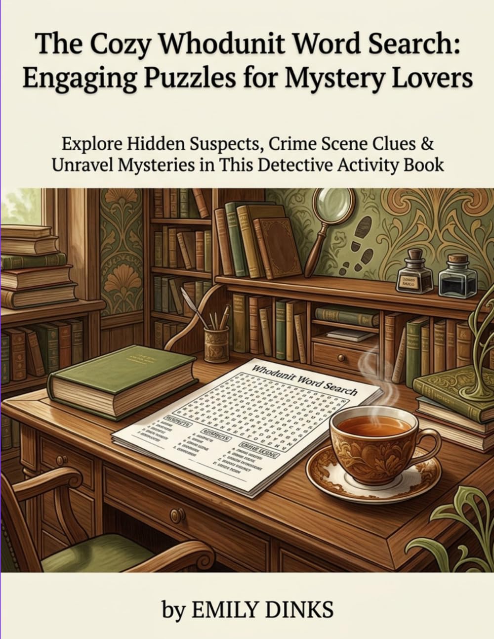 The Cozy Whodunit Word Search: Engaging Puzzles for Mystery Lovers: Explore Hidden Suspects, Crime Scene Clues & Unravel Mysteries in This Detective Activity Book (Word Search Series)