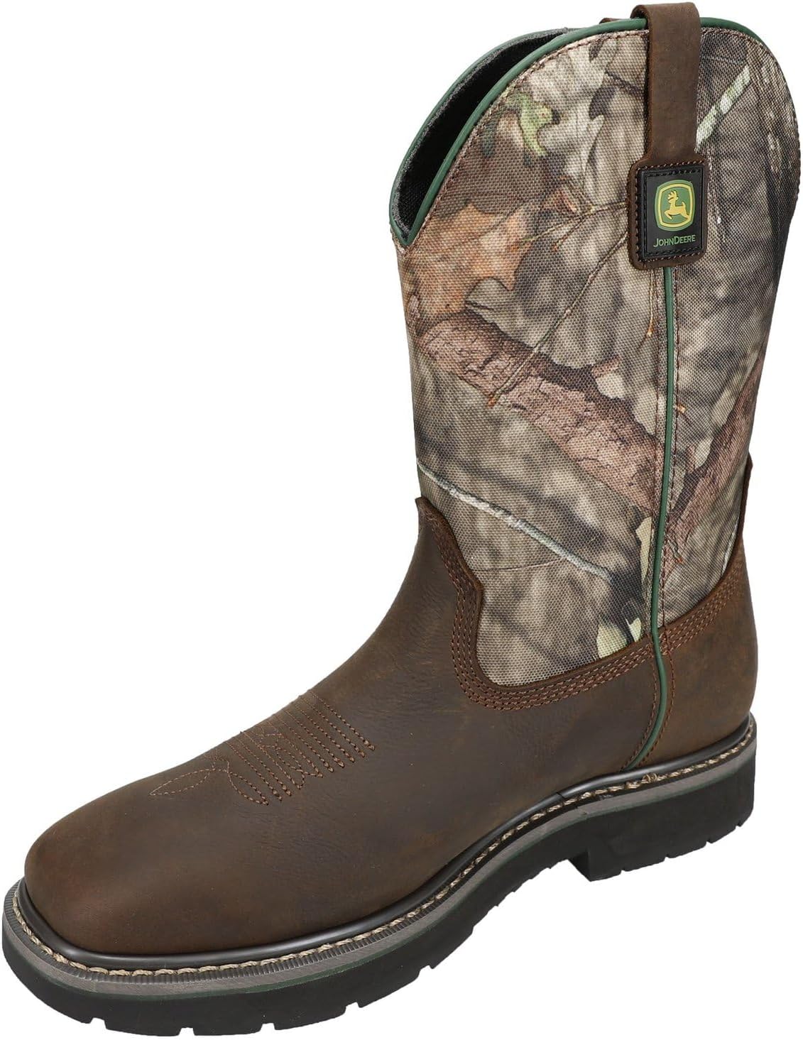 Skechers Men's John Deere Rowood Mos Burrow Waterproof Wellington