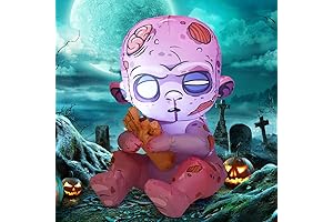 Zombie Baby 3 Feet Halloween Prop, 10 Feet Inflatable Zombie Baby Yard...