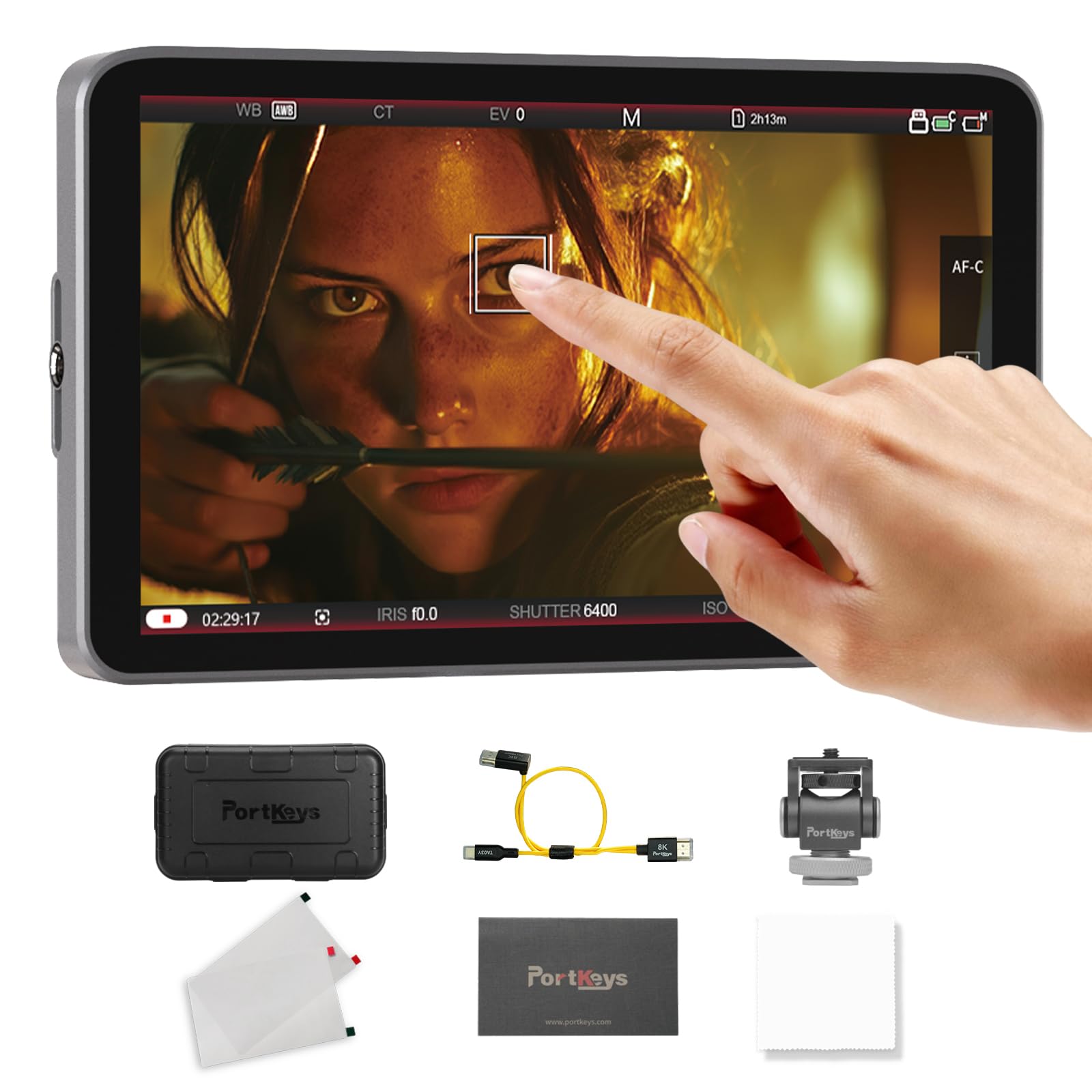 Amazon.co.jp: Portkeys LH7C 7インチ 1000 nits カメラフィールド