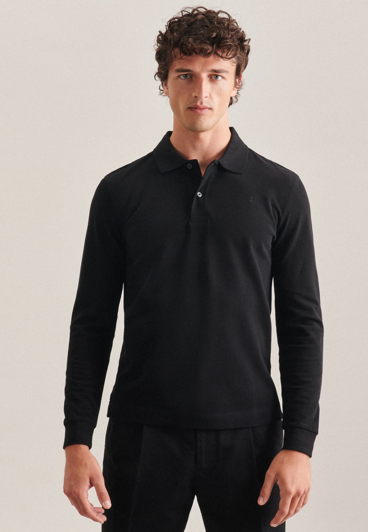 Seidensticker Herren Men Slim Pullover, Polos Polo Shirt (1er Pack)